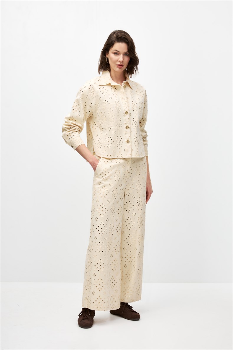 Brodeli Gömlek Takım