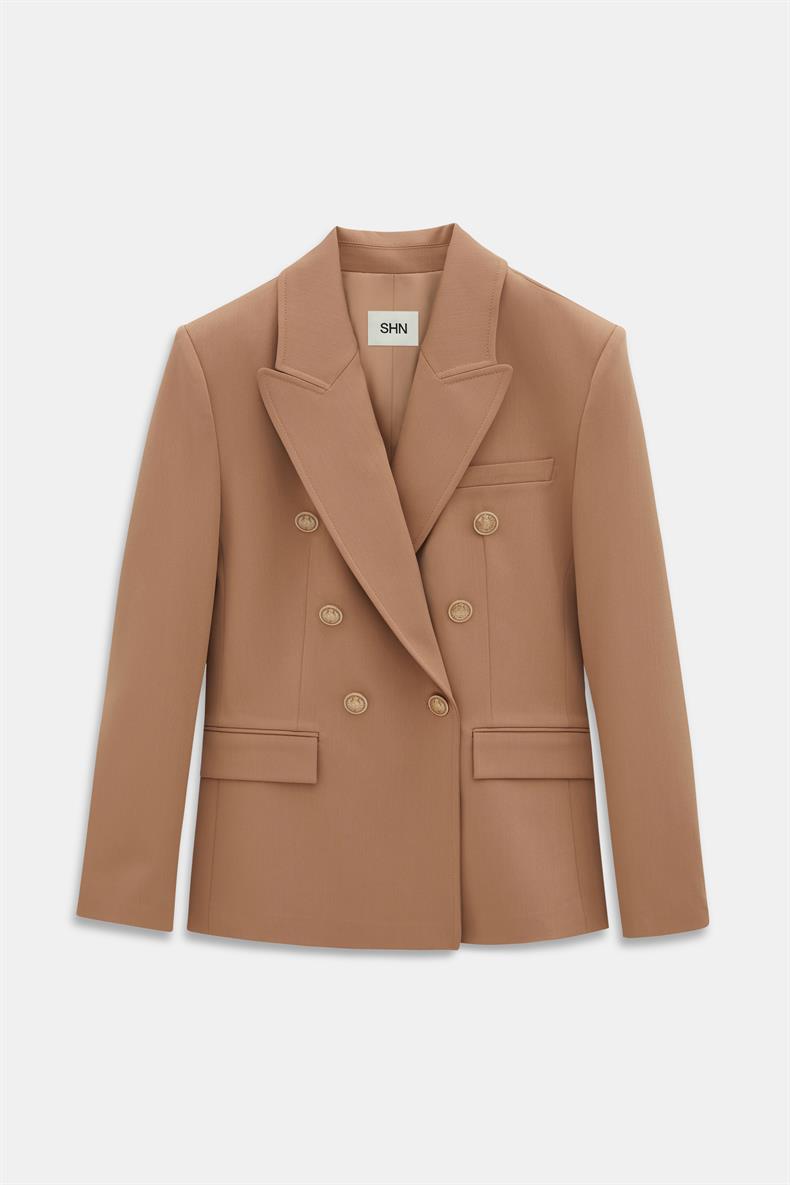 DİKİŞ DETAYLI KRUVAZE BLAZER PANTOLON TAKIM