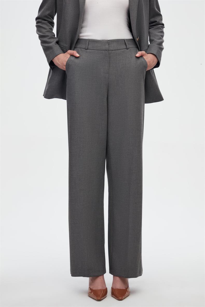 Oversize Blazer Ceket Geniş Pantolon Takım Elbise