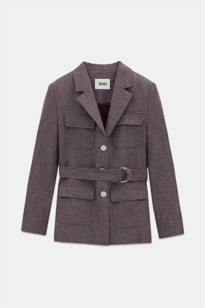 KEMERLİ 4 CEPLİ BLAZER