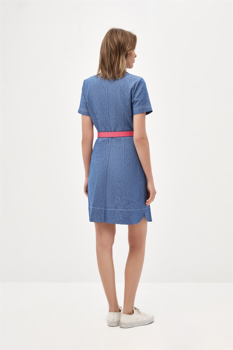 Denim Elbise