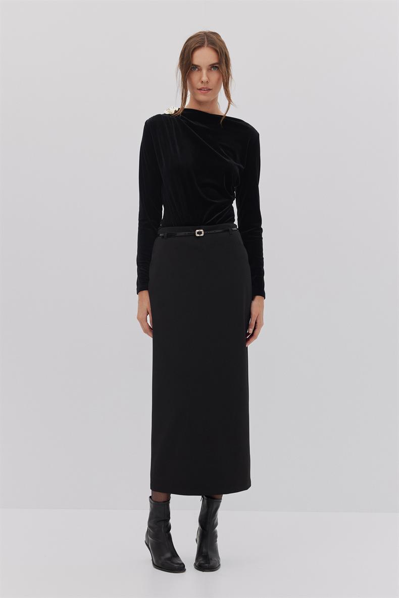 KEMERLİ MİDİ ETEK