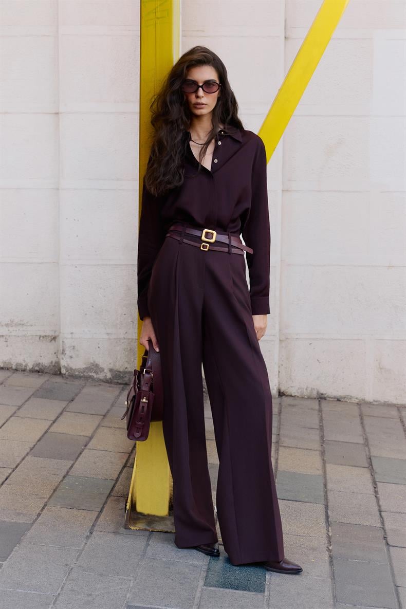 VİSKON SATEN GÖMLEK