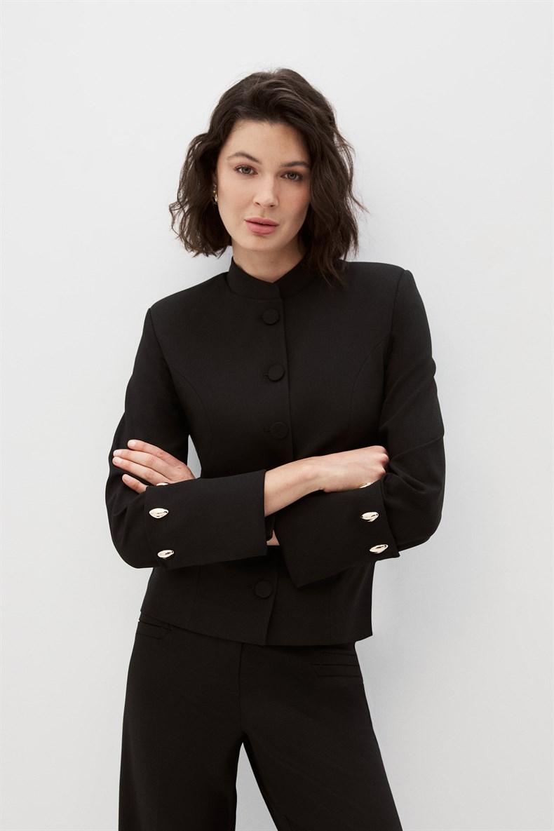 Siyah Ceket Pantolon Takım