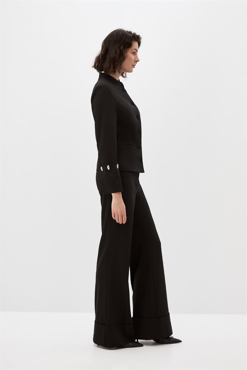 Siyah Ceket Pantolon Takım