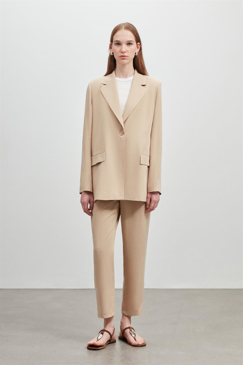 TEK DÜĞMELİ BLAZER CEKET PANTOLON TAKIM