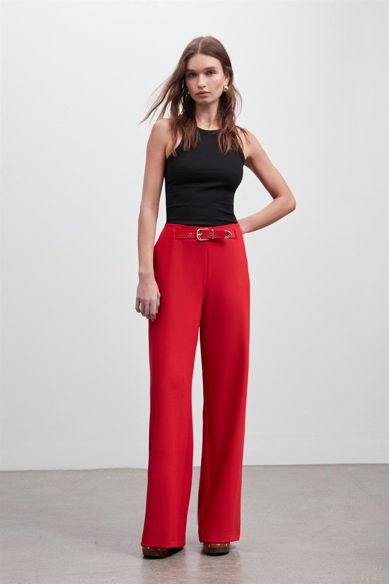 WIDE LEG PANTOLON