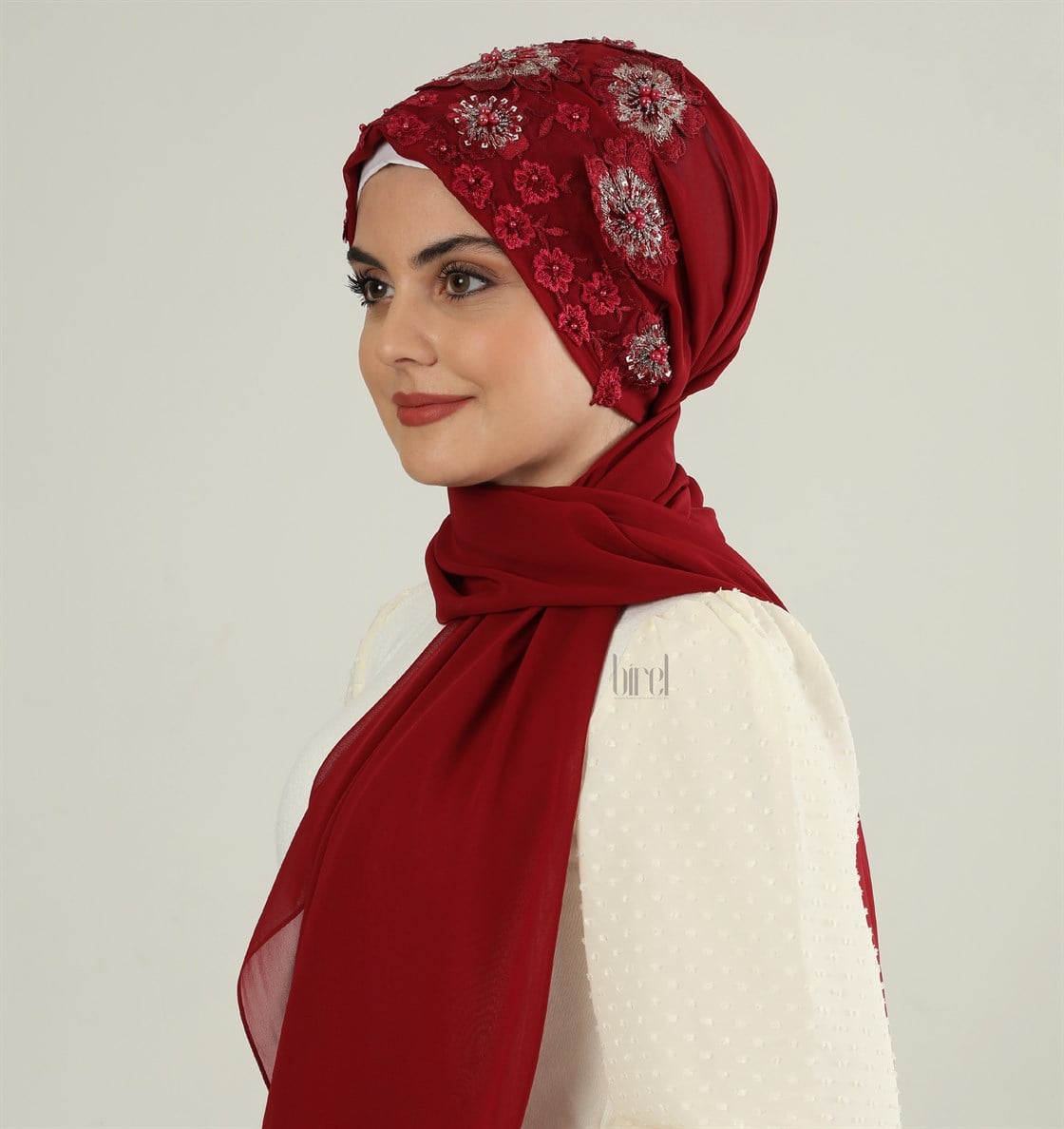 Papatyalı Abiye Şal