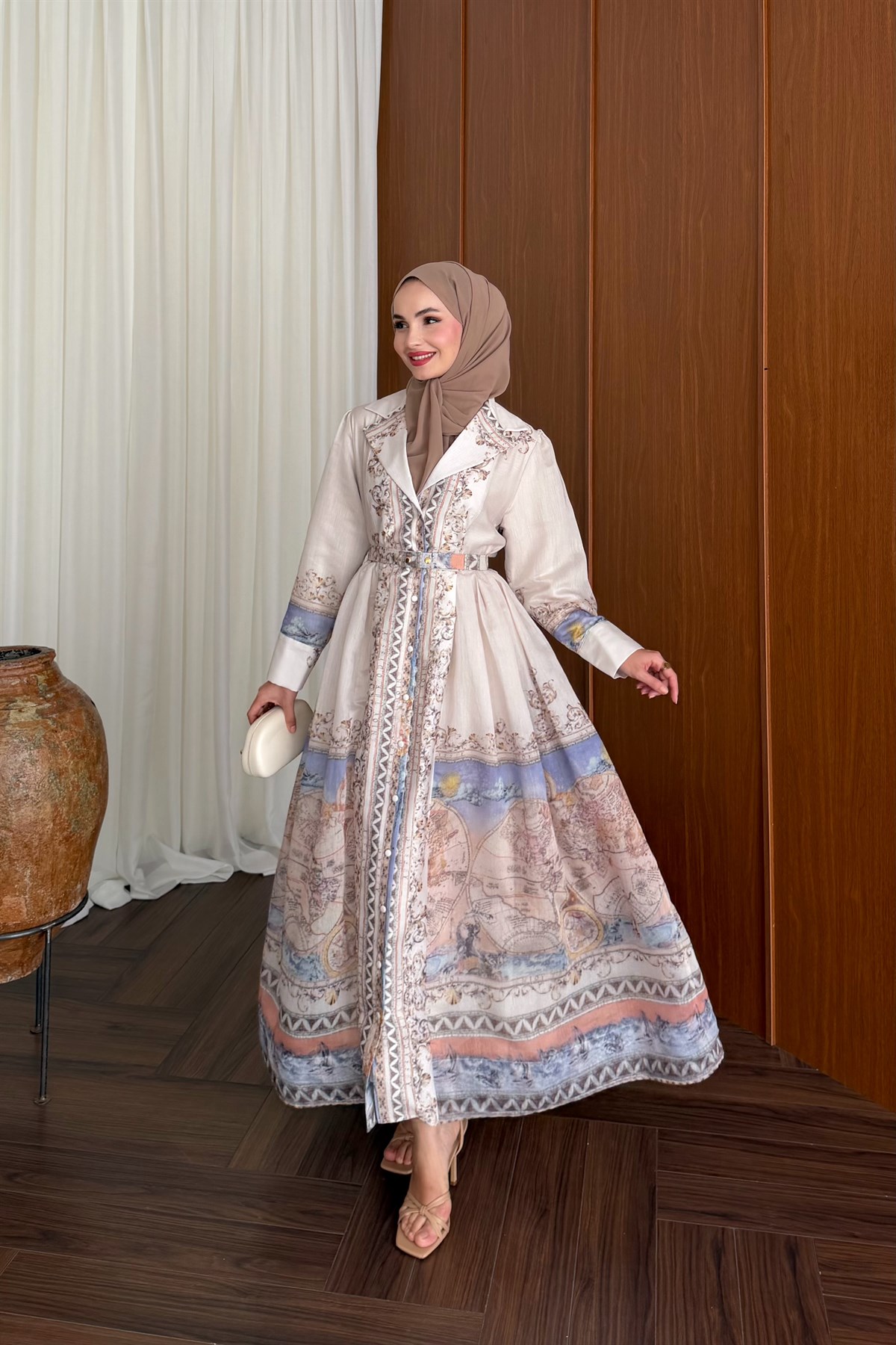 Almila Premium Elbise - LİLA