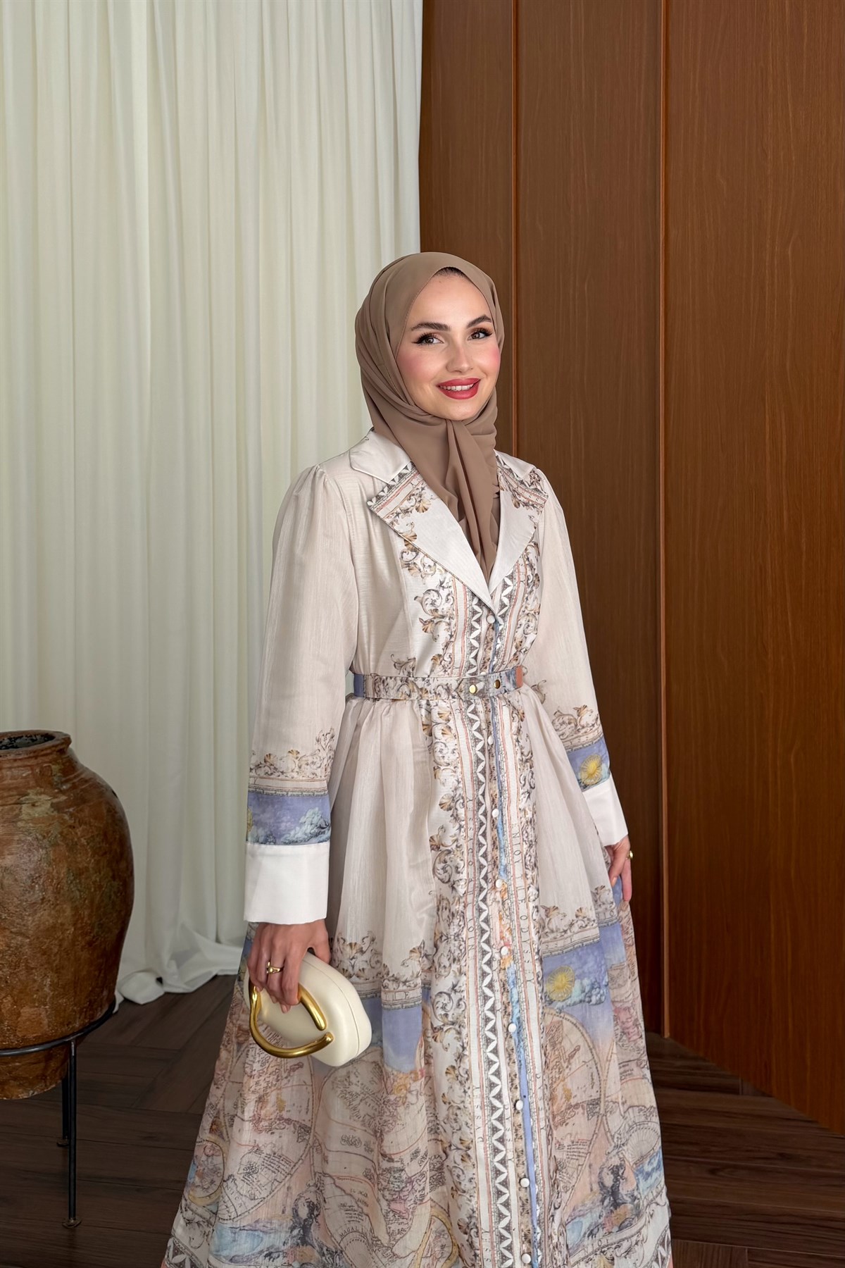 Almila Premium Elbise - LİLA