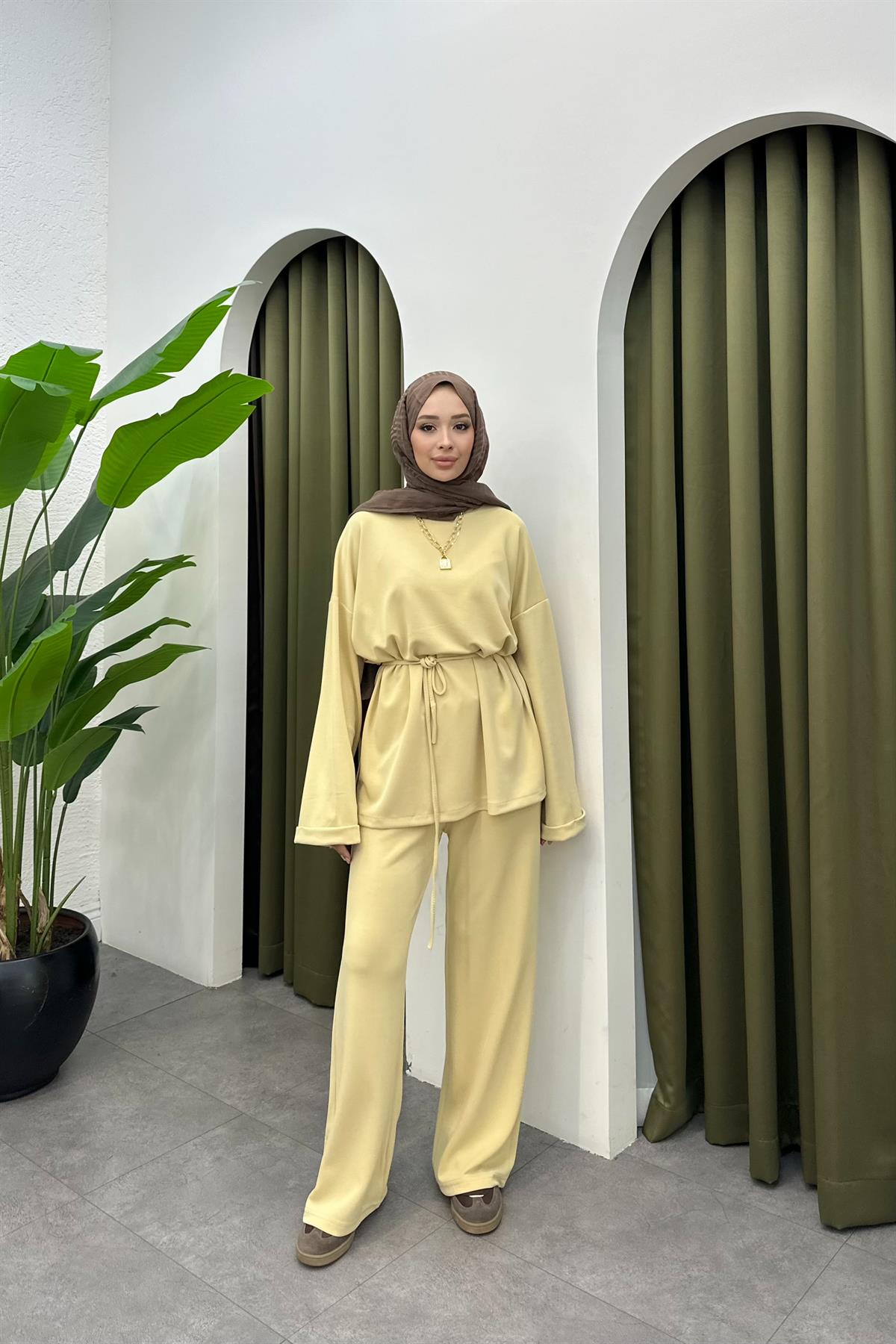 Boni İkili Oysho Takım - BUTTER YELLOW