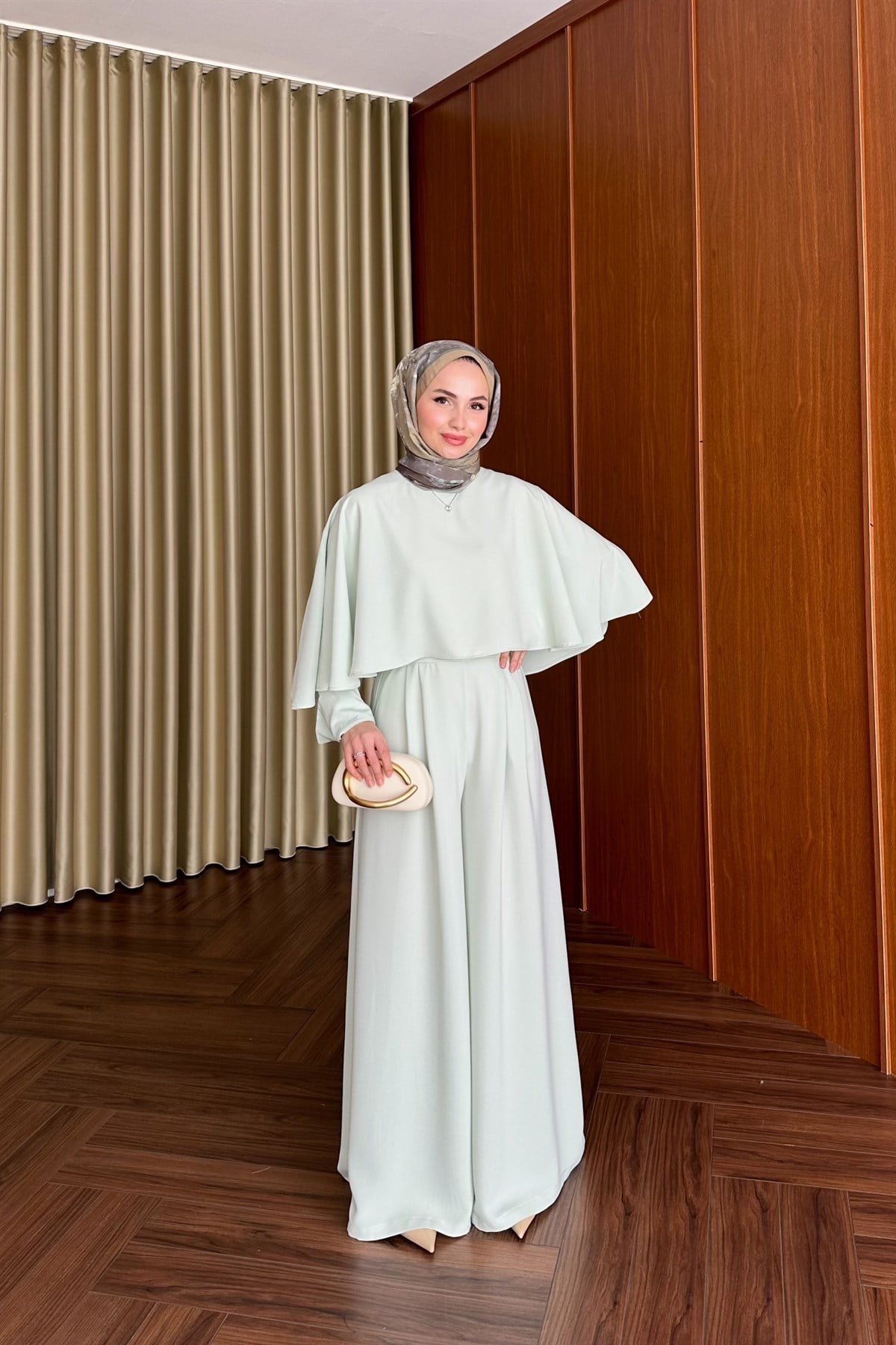 Nua Aller Detay Pantolonlu Takım - LİME YEŞİLİ