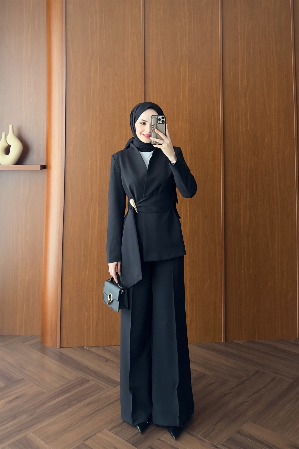 Premium Blazer Pantolon Takım - SİYAH