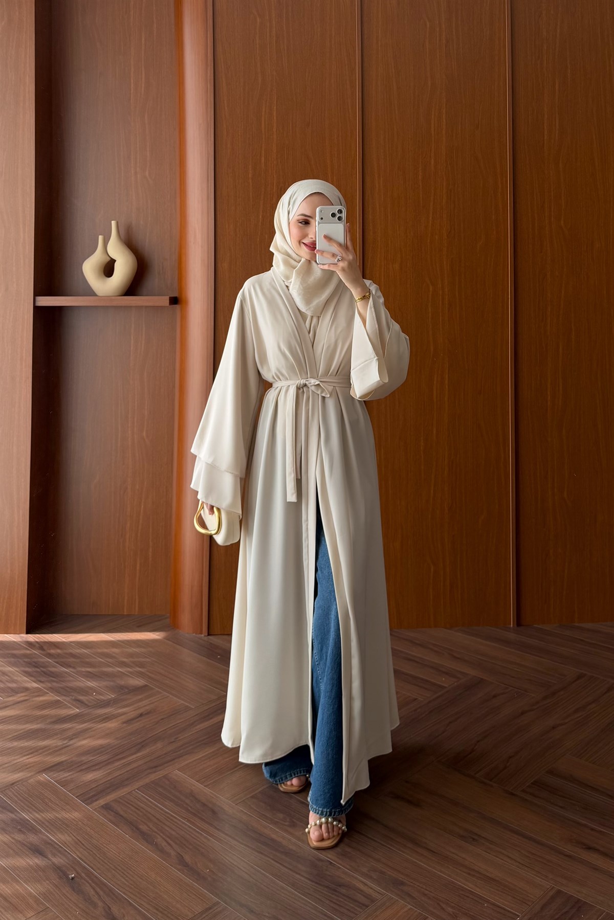 Rena Premium Abaya - TAŞ