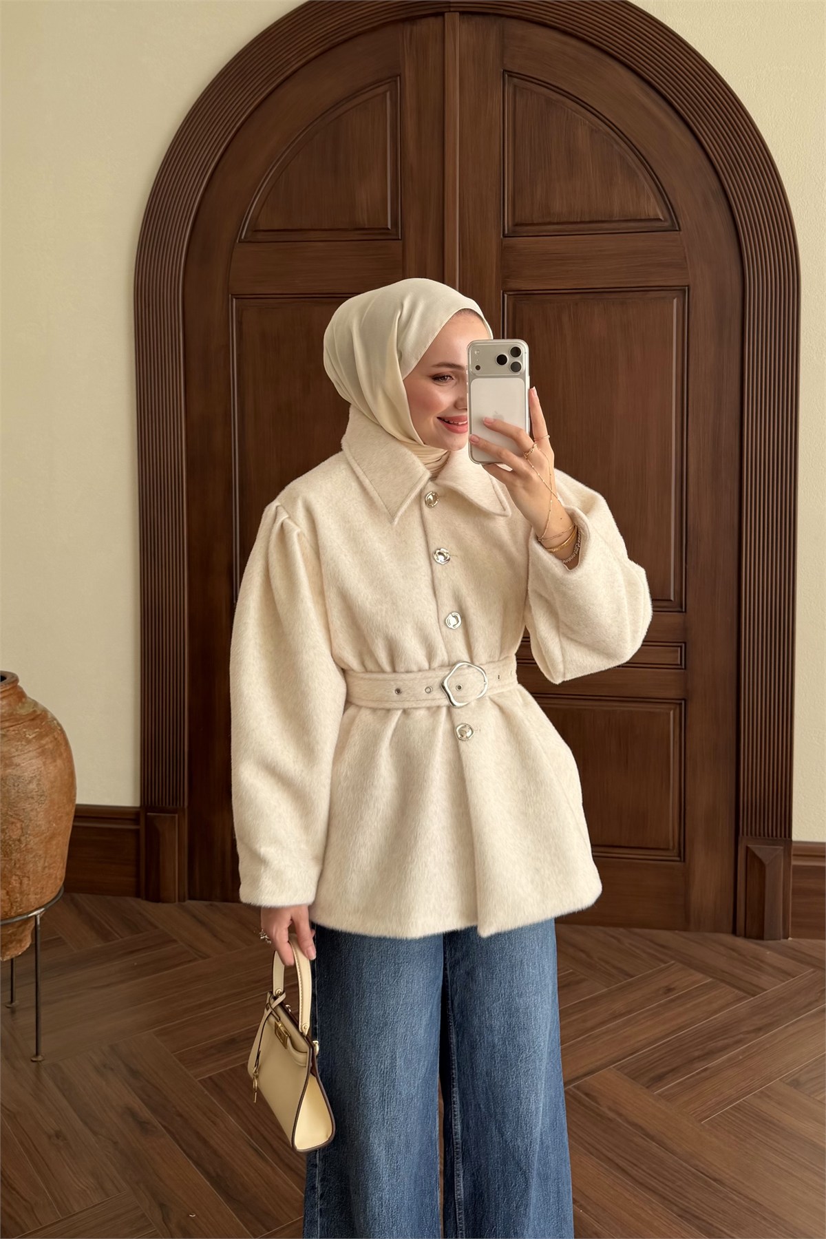 Silver Detay GoldFox Kaban - EKRU