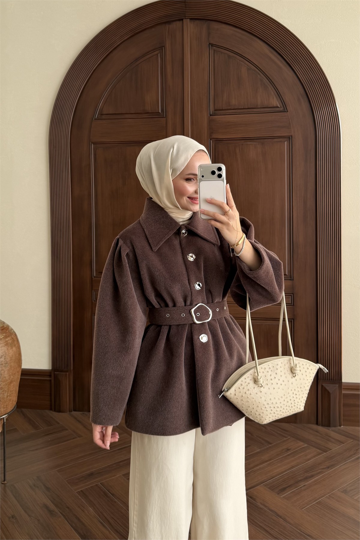 Silver Detay GoldFox Kaban - KAHVE