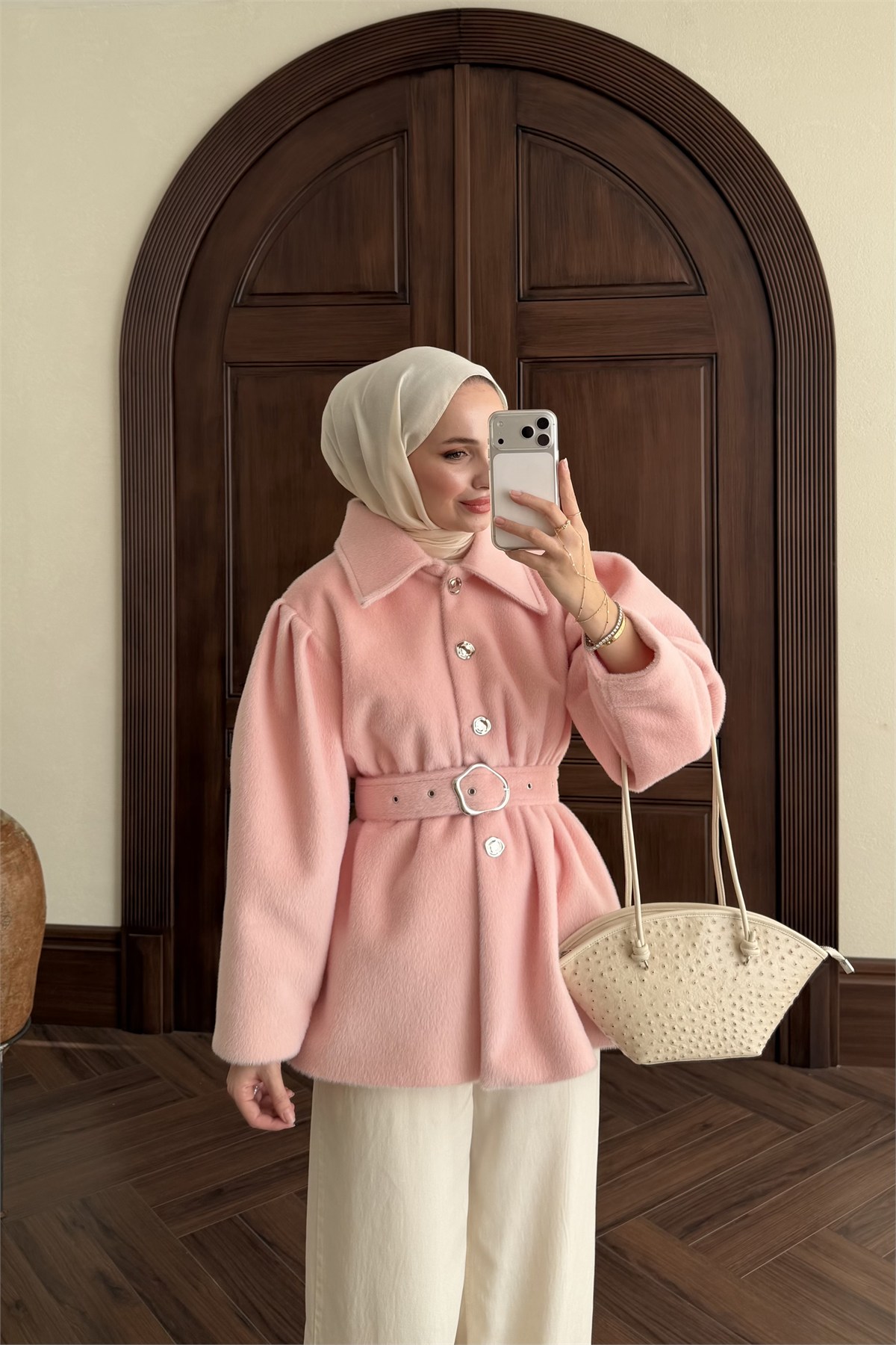 Silver Detay GoldFox Kaban - PEMBE