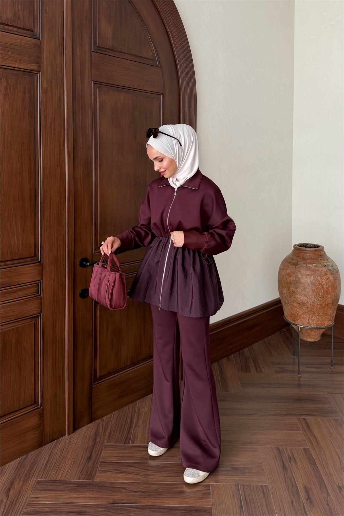 Somia İkili Pantolon Takım - MÜRDÜM