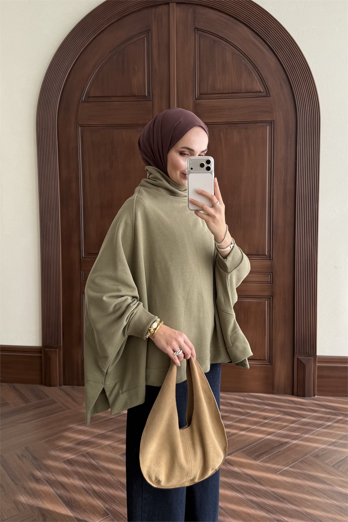 Yarasa Kol Sweat - HAKİ