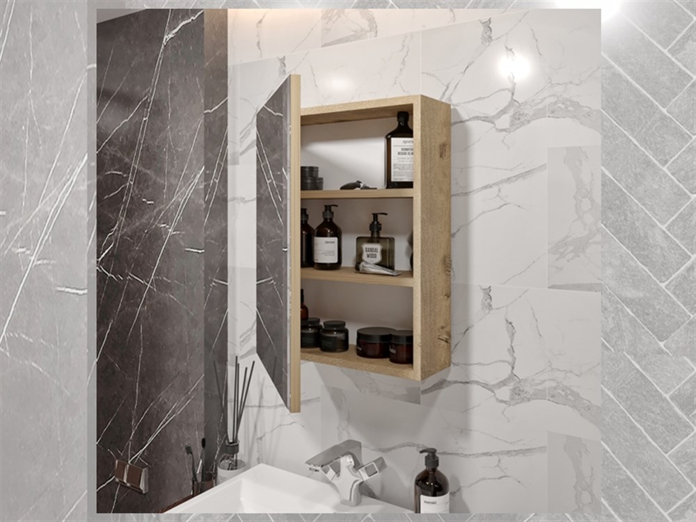 BANYO TUVALET AYNALI DOLAP LEFKAS
