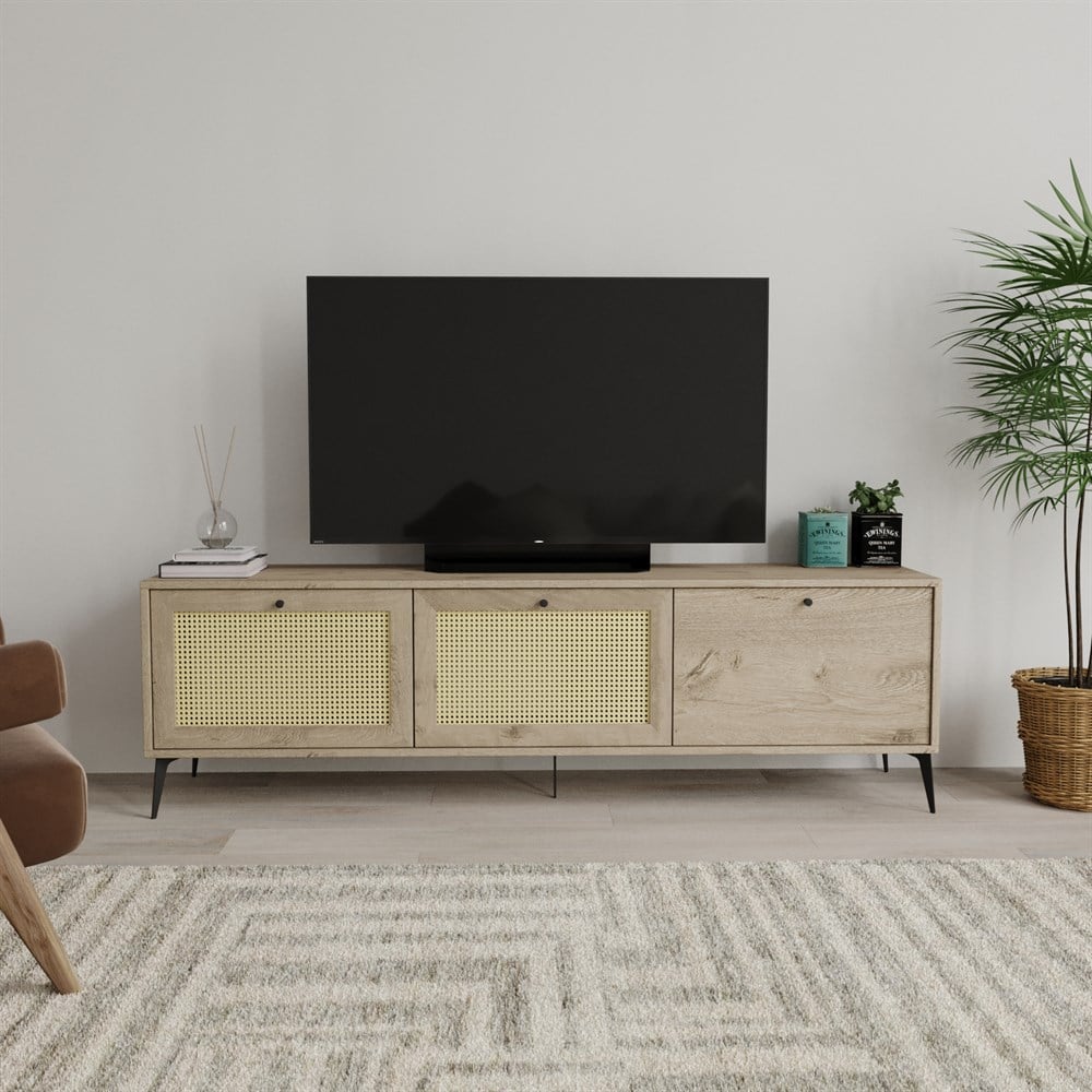 DİAMOND 3 bölmeli TV Ünitesi 180cm