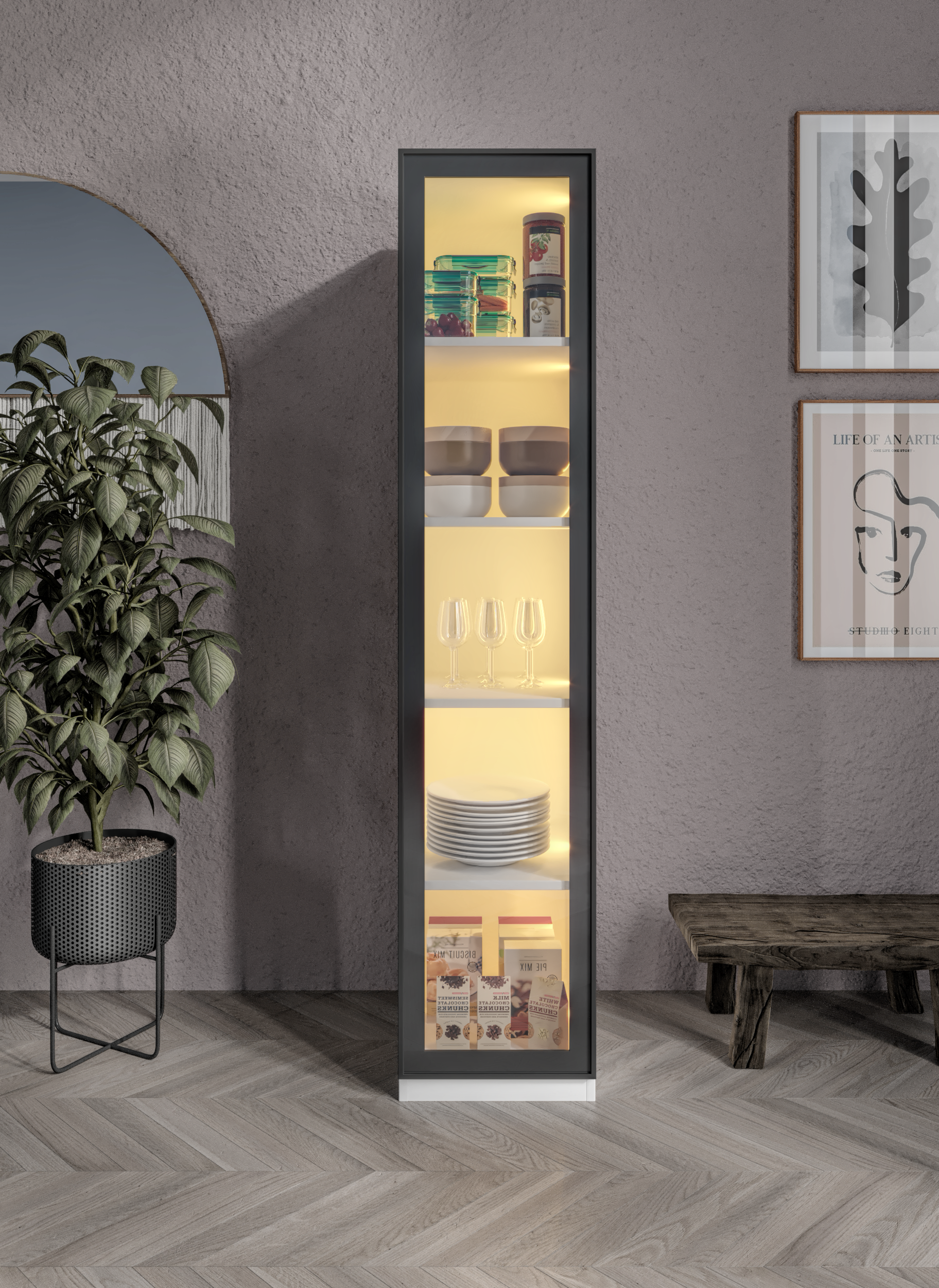 MOCHA KAHVE KÖŞESİ TEK MODÜL (SMALL)