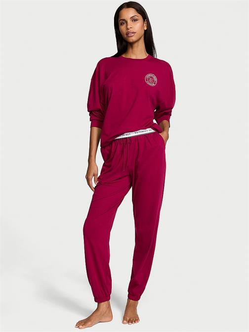 %100 Pamuk Uzun Pijama Takımı