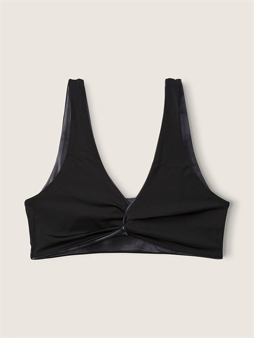 4 Taraflı Derin Dekolteli Bikini Üstü