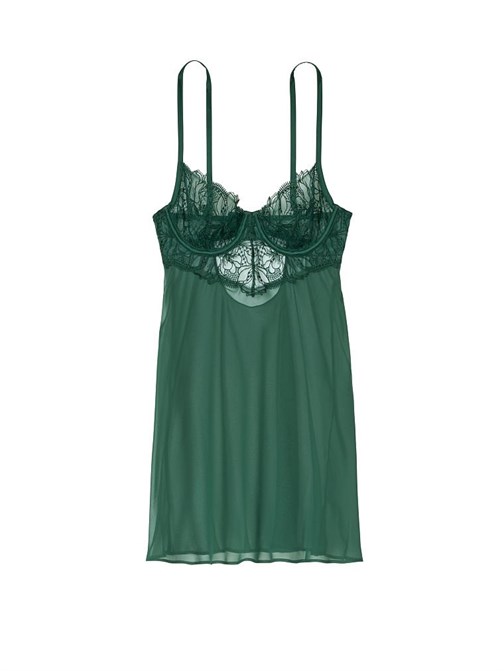 Victorias Secret Dantel Kaplı Mini Gecelik