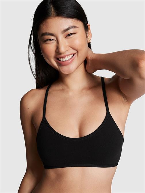 Base Pamuklu Racerback Bralet