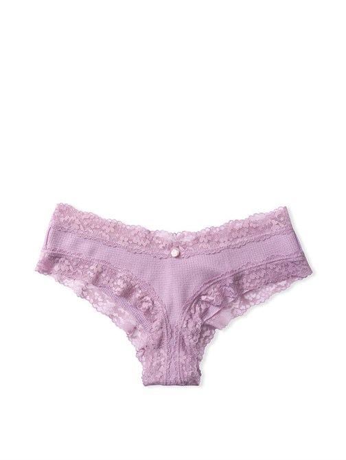 Victorias Secret Bel Kısmı Dantelli Cheeky Külot
