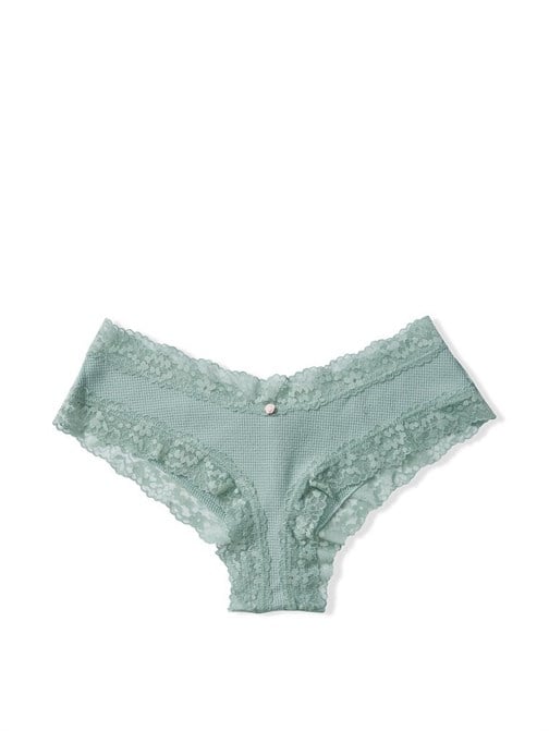 Victorias Secret Bel Kısmı Dantelli Cheeky Külot