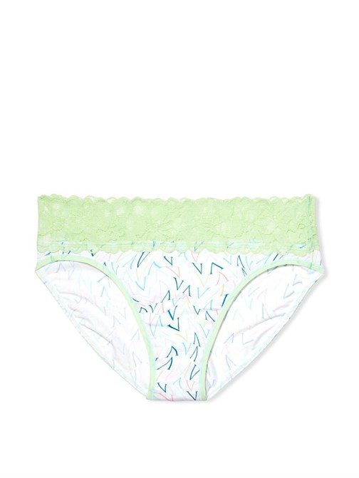 Beli Dantelli Pamuklu Derin Bacak Boxer Külot