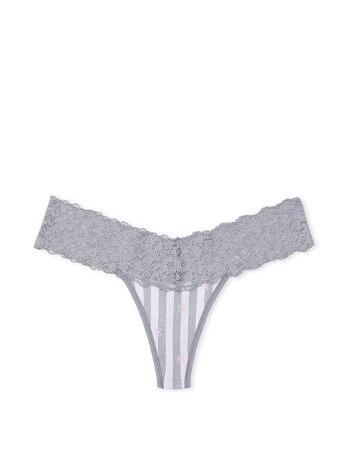 Beli Dantelli Pamuklu Tanga