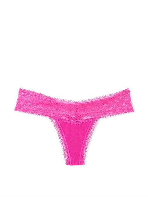 Beli Dantelli Pamuklu Tanga