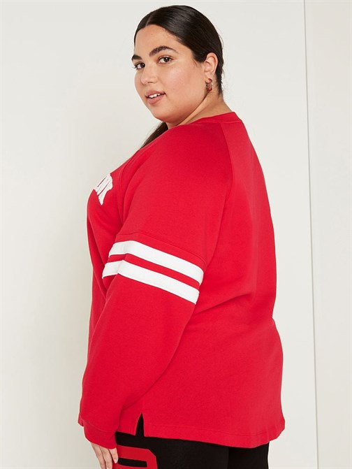 Bisiklet Yaka Oversize Polar