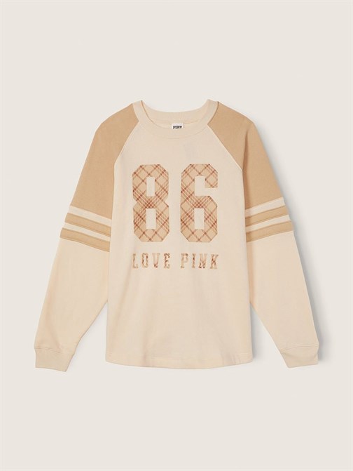Bisiklet Yaka Oversize Sweatshirt