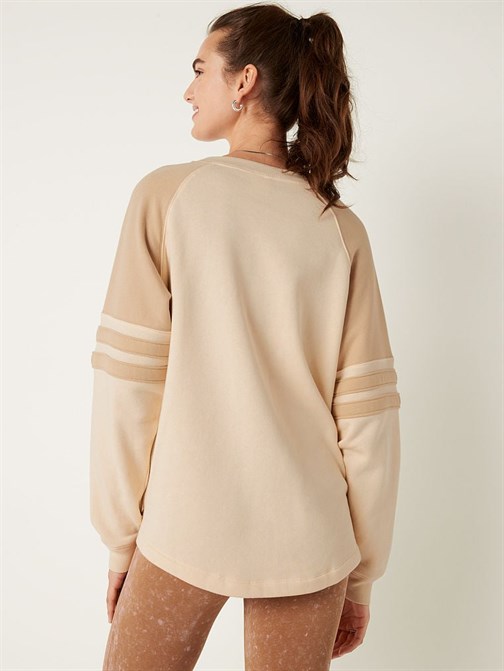 Bisiklet Yaka Oversize Sweatshirt