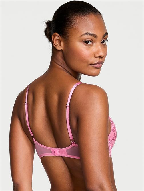 Boho Çiçek İşlemeli Push-Up Sütyen