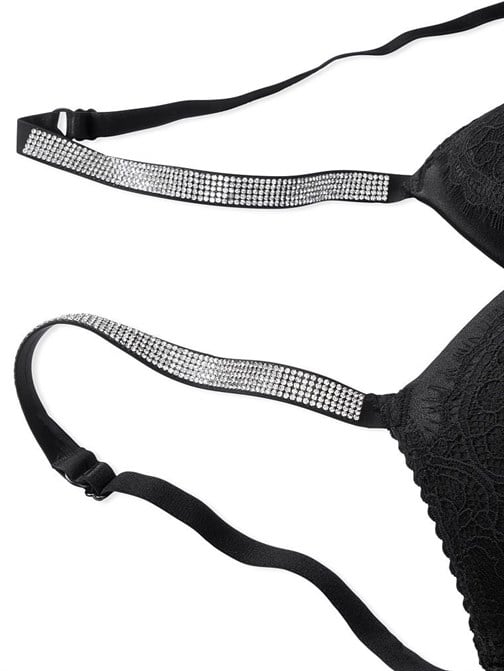 Bombshell 2 Beden Büyük Gösteren Işıltılı Askılı Push-Up Büstiyer