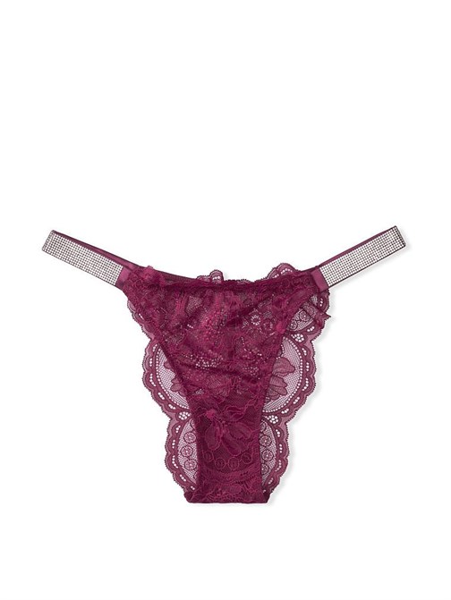 Bombshell Işıltılı Dantelli Brazilian Külot