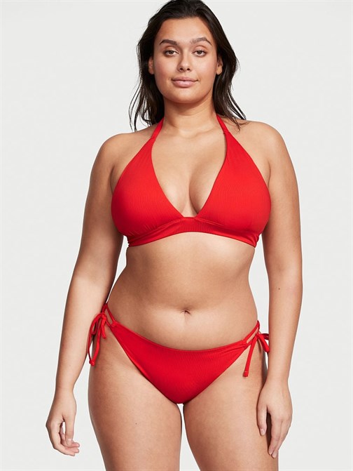 Boyundan Bağlamalı Çıkarılabilir Push-Up Bikini Üstü