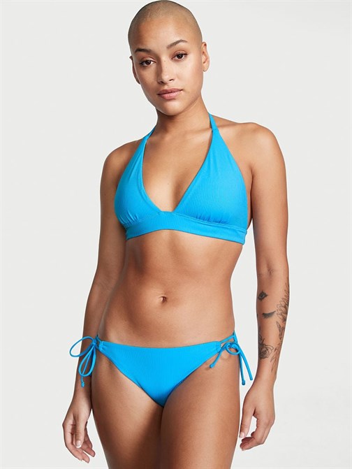 Boyundan Bağlamalı Çıkarılabilir Push-Up Bikini Üstü