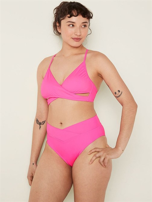Çapraz Geçişli Bikini Üstü