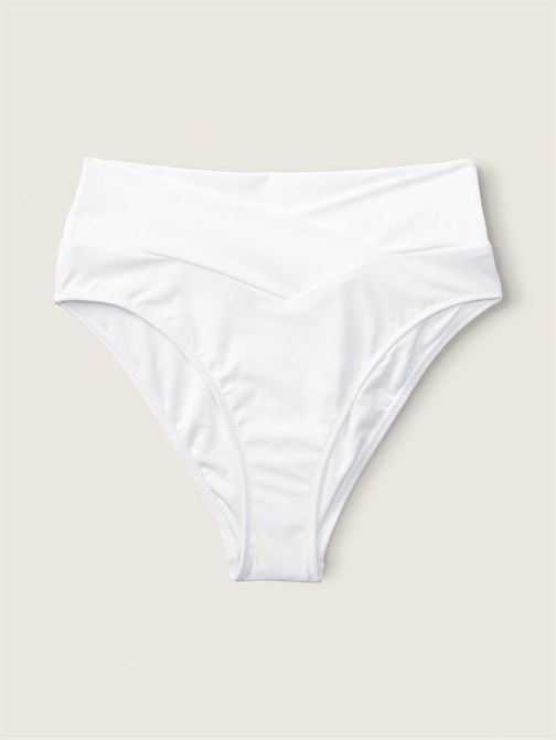 Çapraz V Model Yüksek Bel Bikini Altı