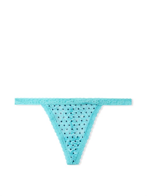 The Lacie Çiçekli Dantel V-string Külot