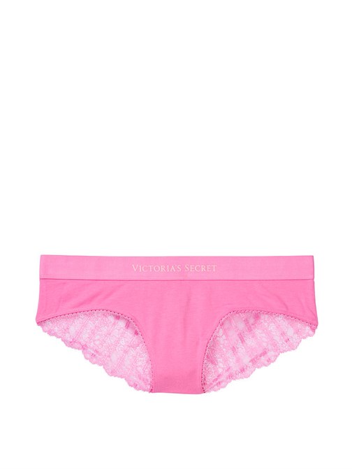 Victorias Secret Pamuklu ve Dantel Hiphugger Külot