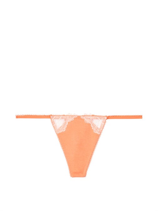Victorias Secret Pamuk ve Dantel V-String Külot