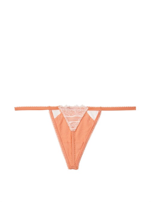 Victorias Secret Pamuk ve Dantel V-String Külot