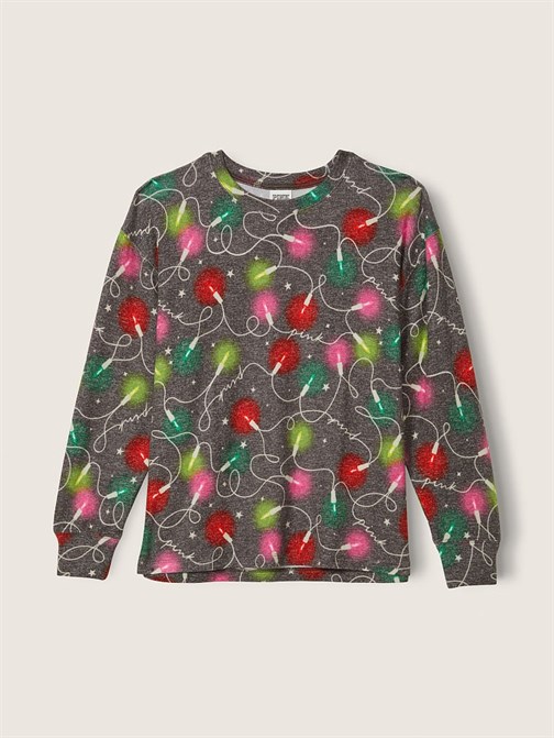 Cozy Uzun Kollu Pijama Üstü